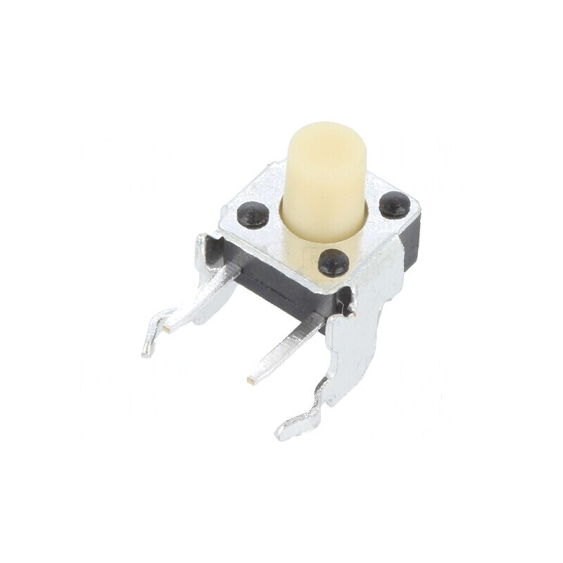 Microîntrerupător TACT SPST-NO 0,05A/24VDC THT | Electronic-mag.ro | Componente Electronice