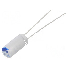 Condensator polimeric 220uF 6,3VDC low ESR THT | Electronic-mag.ro | Componente Electronice