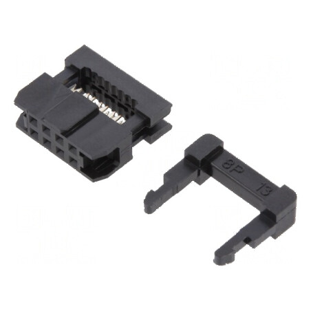 Conector IDC mufă mamă 8 pini pentru cablu bandă 1mm | Electronic-mag.ro | Componente Electronice