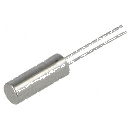 Rezonator 32,768kHz ±15ppm 12,5pF THT TC38 pentru ceasuri | Electronic-mag.ro | Componente Electronice