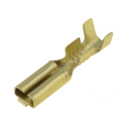 Terminal plat 2,8mm mamă crimpat 0,5mm² pe cablu | Electronic-mag.ro | Componente Electronice