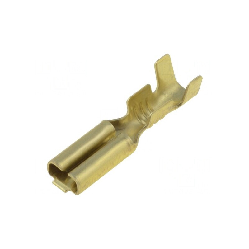 Terminal plat 2,8mm mamă crimpat 0,5mm² pe cablu | Electronic-mag.ro | Componente Electronice