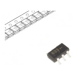 Diodă TVS 6V 0,225W SC74 ESD 2 rolă, bandă | Electronic-mag.ro | Componente Electronice