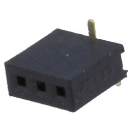 Conector şiruri pini soclu mamă 1x3 PIN 1,27mm SMT | Electronic-mag.ro | Componente Electronice
