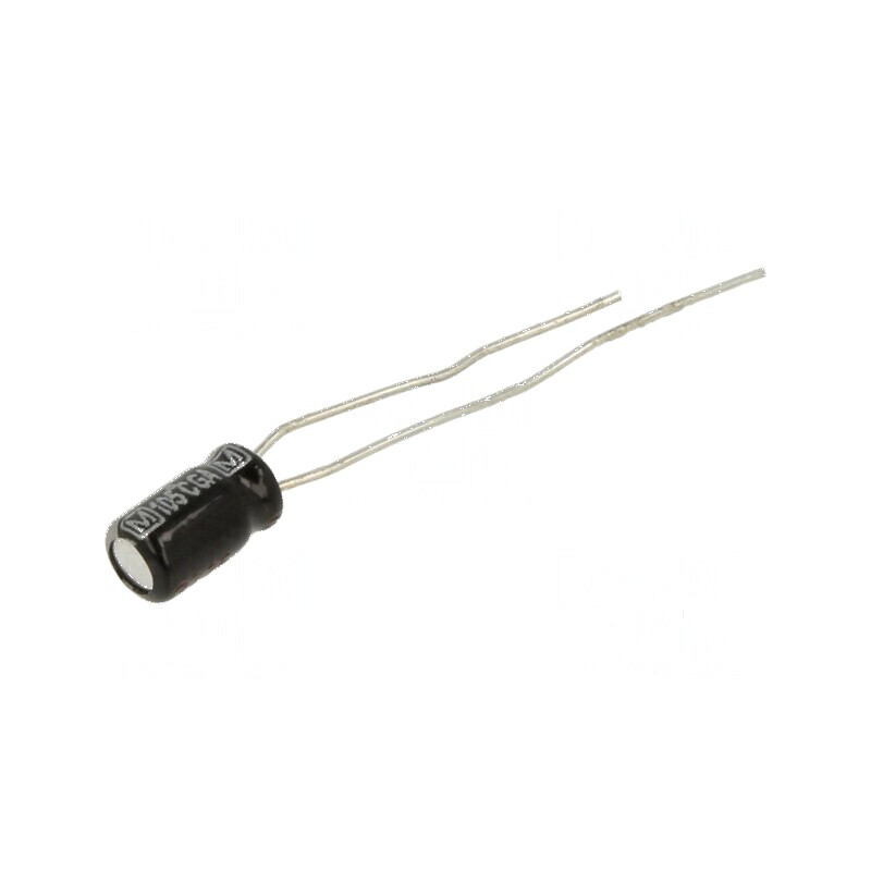 Condensator electrolitic THT 4,7uF 50VDC Ø4x7mm 2,5mm | Electronic-mag.ro | Componente Electronice Condensator electrolitic THT 4,7uF 50VDC Ø4x7mm 2,5mm | Electronic-mag.ro | Componente Electronice