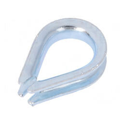 Cârlig de fixare pentru cablu oțel 4mm zinc | Electronic-mag.ro | Componente Electronice