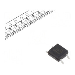 Optocuplor SMD 1 Channel, Output Transistors, Isolation Voltage 3.75kV, Uce 80V | Electronic-mag.ro | Componente Electronice