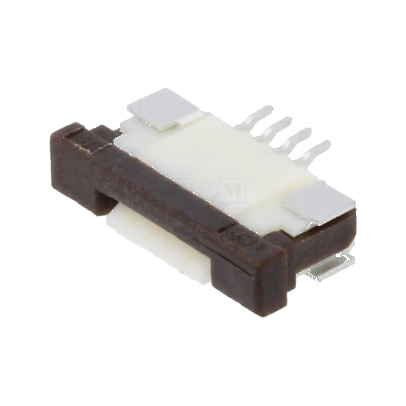 Conector FFC/FPC orizontal PIN 4 ZIF SMT 50V 0,4A cositorit | Electronic-mag.ro | Componente Electronice Conector FFC/FPC orizontal PIN 4 ZIF SMT 50V 0,4A cositorit | Electronic-mag.ro | Componente Electronice