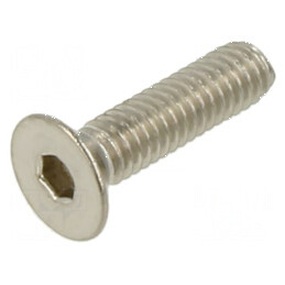 Şurub M2,5x10 Cap îngropat imbus HEX 1,5mm DIN 7991 | Electronic-mag.ro | Componente Electronice