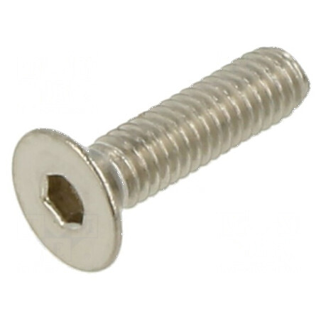 Şurub M2,5x10 Cap îngropat imbus HEX 1,5mm DIN 7991 | Electronic-mag.ro | Componente Electronice