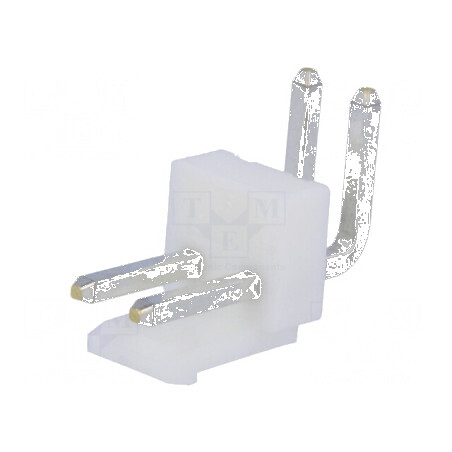Conector cablu-placă soclu tată VH 3,96mm 2 PIN THT 250V 10A | Electronic-mag.ro | Componente Electronice