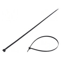 Colier de strângere poliamidă 550mm 9mm 778N negru | Electronic-mag.ro | Componente Electronice
