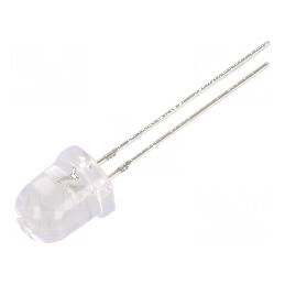 LED verde 7,8mm 7000mcd 30° convex | Electronic-mag.ro | Componente Electronice
