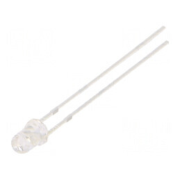 LED 3mm Verde 1120-1560mcd 30° Convex | Electronic-mag.ro | Componente Electronice