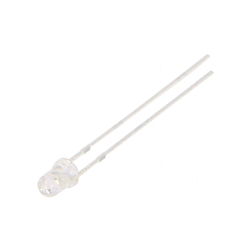 LED 3mm Verde 1120-1560mcd 30° Convex | Electronic-mag.ro | Componente Electronice