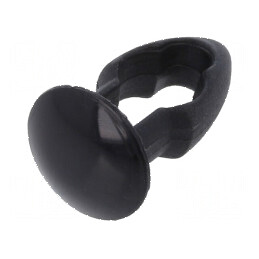 Diblu poliamidă 5,6mm x 4,8mm negru UL94V-2 | Electronic-mag.ro | Componente Electronice