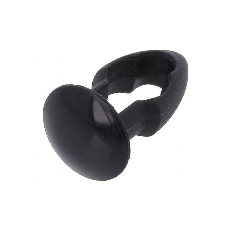Diblu poliamidă 5,6mm x 4,8mm negru UL94V-2 | Electronic-mag.ro | Componente Electronice