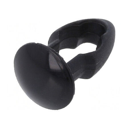 Diblu poliamidă 5,6mm x 4,8mm negru UL94V-2 | Electronic-mag.ro | Componente Electronice