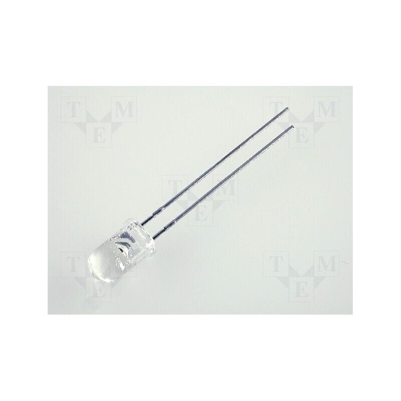 LED 5mm galben 400-2500mcd 30° convex | Electronic-mag.ro | Componente Electronice