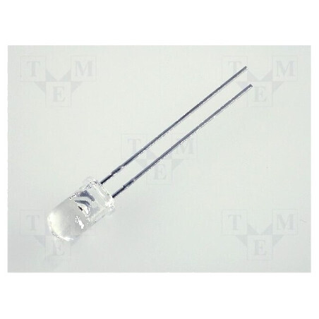 LED 5mm galben 400-2500mcd 30° convex | Electronic-mag.ro | Componente Electronice