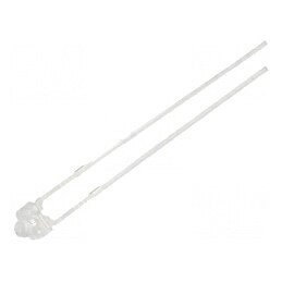 LED portocalie 1,8mm 3000÷4000mcd 30° convex | Electronic-mag.ro | Componente Electronice