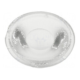 Lentilă LED rotundă incoloră 15° | Electronic-mag.ro | Componente Electronice