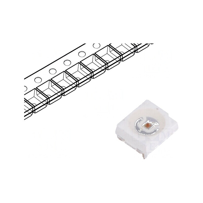 LED SMD 3528 PLCC2 Roșie 1120-2180mcd 3.5x2.8x1.9mm 120° | Electronic-mag.ro | Componente Electronice LED SMD 3528 PLCC2 Roșie 1120-2180mcd 3.5x2.8x1.9mm 120° | Electronic-mag.ro | Componente Electronice
