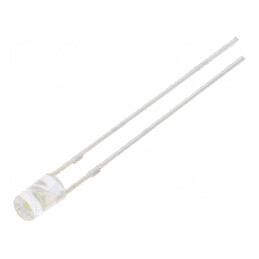 LED 3mm Alb 2180-3000mcd 140° Plat Nr.Term: 2 | Electronic-mag.ro | Componente Electronice
