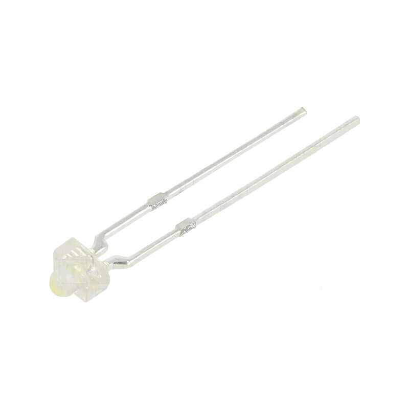 LED alb rece 1,8mm 2180÷3000mcd 15° convex | Electronic-mag.ro | Componente Electronice