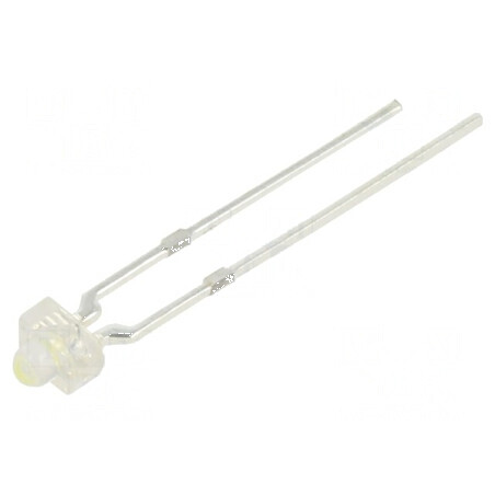 LED alb rece 1,8mm 2180÷3000mcd 15° convex | Electronic-mag.ro | Componente Electronice
