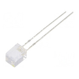 LED dreptunghiular 5x5x7mm alb rece 1560-1800mcd 140° 20mA | Electronic-mag.ro | Componente Electronice