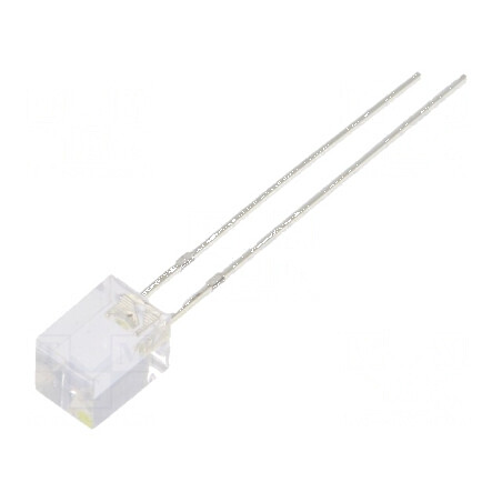LED dreptunghiular 5x5x7mm alb rece 1560-1800mcd 140° 20mA | Electronic-mag.ro | Componente Electronice