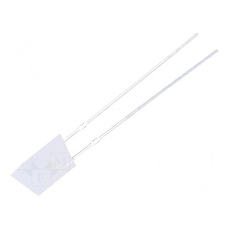 LED alb rece 750-1120mcd 140° plat 2 term | Electronic-mag.ro | Componente Electronice
