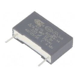 Condensator polipropilenă X2 R46 310V 0,033uF 18x11x5mm | Electronic-mag.ro | Componente Electronice