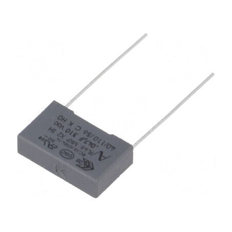 Condensator polipropilenă X2 R46 310V 47nF 18x5x11mm THT | Electronic-mag.ro | Componente Electronice