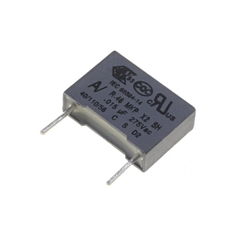 Condensator polipropilenă X2 15nF 13x4x9mm THT ±10% | Electronic-mag.ro | Componente Electronice Condensator polipropilenă X2 15nF 13x4x9mm THT ±10% | Electronic-mag.ro | Componente Electronice