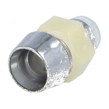 Montură LED 5mm încastrată crom ABS L2: 10mm | Electronic-mag.ro | Componente Electronice