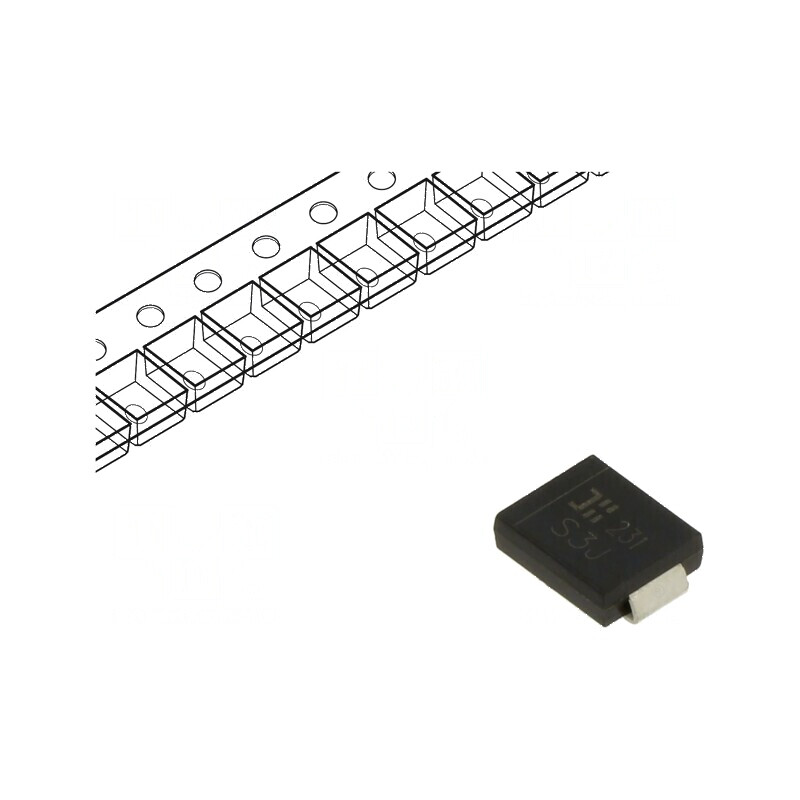 Diodă redresoare SMD 600V 3A 1,15V | Electronic-mag.ro | Componente Electronice