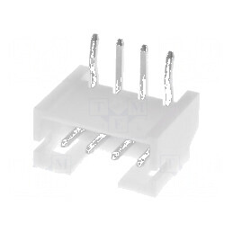 Conector cablu-placă soclu tată PIN 4 PH Pas 2mm THT 100V 2A | Electronic-mag.ro | Componente Electronice