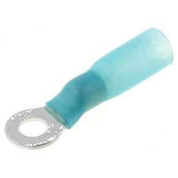 Vârf inelar M4 4,3mm crimpat cablu albastru 1,5-2,5mm2 | Electronic-mag.ro | Componente Electronice