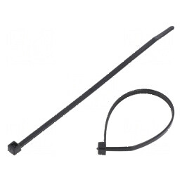 Colier de strângere poliamidă L: 148mm W: 3,5mm 135N negru | Electronic-mag.ro | Componente Electronice