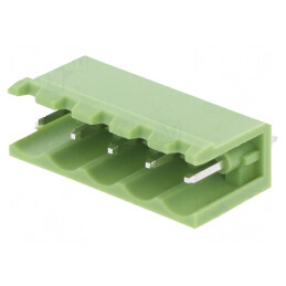 Regletă de conexiuni deconectabilă 5 pini 5,08mm | Electronic-mag.ro | Componente Electronice
