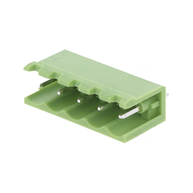 Regletă de conexiuni deconectabilă 5 pini 5,08mm | Electronic-mag.ro | Componente Electronice