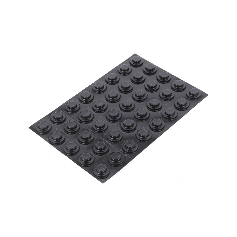 Picioruş autoadeziv poliuretan negru H: 4,7mm Ø15,9mm | Electronic-mag.ro | Componente Electronice Picioruş autoadeziv poliuretan negru H: 4,7mm Ø15,9mm | Electronic-mag.ro | Componente Electronice