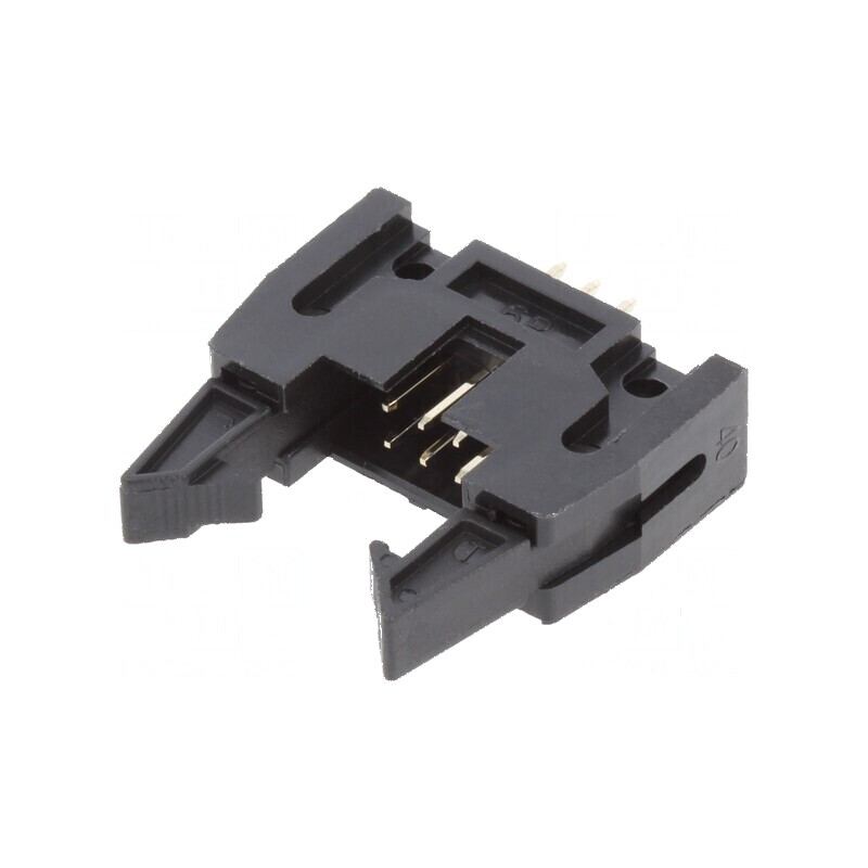 Conector IDC soclu tată 6 PIN drept polarizat cu ejector | Electronic-mag.ro | Componente Electronice Conector IDC soclu tată 6 PIN drept polarizat cu ejector | Electronic-mag.ro | Componente Electronice