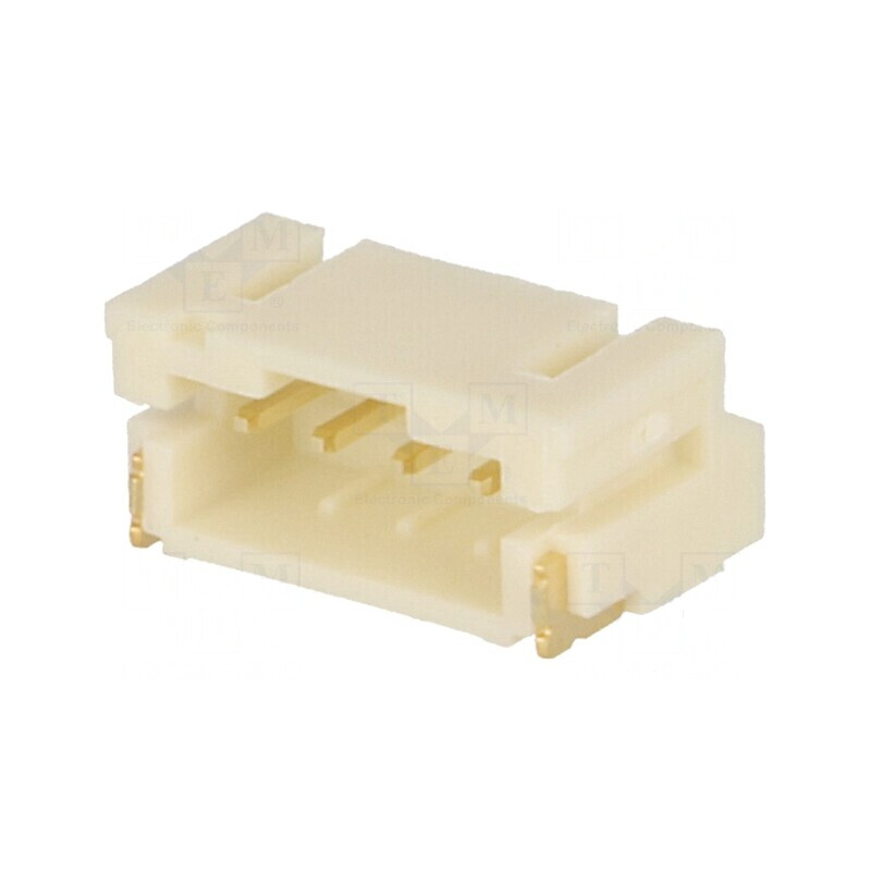 Conector cablu-placă soclu tată 4 PIN Pas 2mm SMT 1A 100V | Electronic-mag.ro | Componente Electronice
