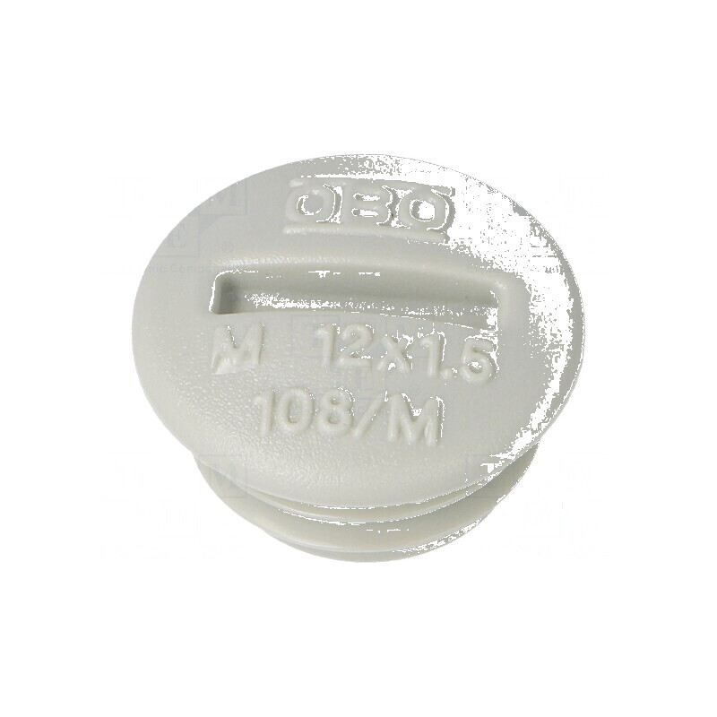 Capac de protecție M12 1,5 polistiren gri deschis 6mm | Electronic-mag.ro | Componente Electronice Capac de protecție M12 1,5 polistiren gri deschis 6mm | Electronic-mag.ro | Componente Electronice