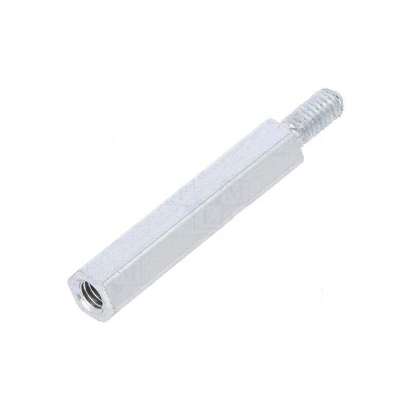 Piuliță distanțieră filetată 20mm M2.5 hexagonală | Electronic-mag.ro | Componente Electronice