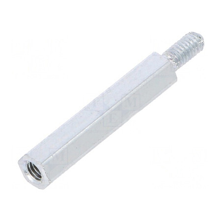 Piuliță distanțieră filetată 20mm M2.5 hexagonală | Electronic-mag.ro | Componente Electronice