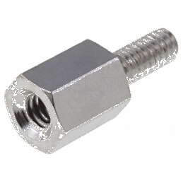 Piuliță distanțieră filetată M2 5mm | Electronic-mag.ro | Componente Electronice